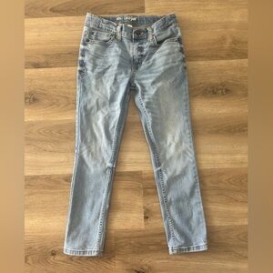 Cat & Jack Girls Skinny Jeans Light Wash, Size 8- EUC